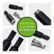 5.5*2.5 mm DC Power Female Plug with Shrink Tube. 5.5*2.5 mm DC Power Female Plug with Shrink Tube.