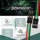 DuPont 2.54 mm 3-Pin Male-Female Connector 24AWG 20cm Silicone Cable (15 Sets / 75 Pcs) DuPont 2.54 mm 3-Pin Male-Female Connector 24AWG 20cm Silicone Cable (15 Sets / 75 Pcs)