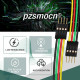 DuPont 2.54 mm 4-Pin Male-Male Connector 24AWG 20cm Silicone Cable (10 Sets / 60 Pcs) DuPont 2.54 mm 4-Pin Male-Male Connector 24AWG 20cm Silicone Cable (10 Sets / 60 Pcs)