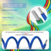 DuPont 2.54mm 4-Pin to JST PH 2.0mm 3-Pin Connector 22AWG 30cm Silicone Cable (10 Sets / 30 Pcs)