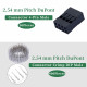 2.54 mm DuPont Double Row 4-Pin Male Connector Kit 2.54 mm DuPont Double Row 4-Pin Male Connector Kit