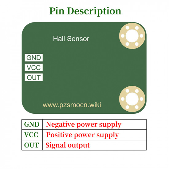 Hall Sensor for Arduino and Raspberry Pi