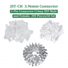 JST CH 3.96 mm 2-Pin Connector Kit JST CH 3.96 mm 2-Pin Connector Kit
