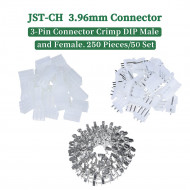 JST CH 3.96 mm 3-Pin Connector Kit