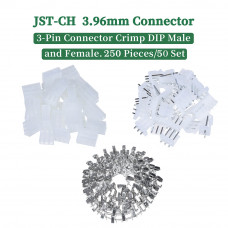 JST CH 3.96 mm 3-Pin Connector Kit JST CH 3.96 mm 3-Pin Connector Kit