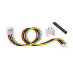 JST 2.0 mm HY 4-Pin Connector 22AWG 20cm Silicone Cable (10 Sets / 40 Pcs)