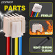 JST 2.0 mm HY SMD 4-Pin Connector 22AWG 20cm Silicone Cable (10 Sets / 40 Pcs) JST 2.0 mm HY SMD 4-Pin Connector 22AWG 20cm Silicone Cable (10 Sets / 40 Pcs)