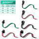 JST SM 2.5 mm 3 Pin Female Sockets 20AWG 20cm Silicone Cable (15 Pieces) JST SM 2.5 mm 3 Pin Female Sockets 20AWG 20cm Silicone Cable (15 Pieces)