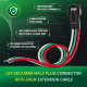 JST SM 2.5 mm 3 Pin Female Sockets 20AWG 20cm Silicone Cable (15 Pieces)
