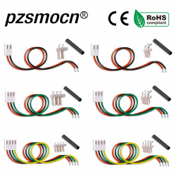 JST 3.96 mm VH SMD 4-Pin Connector 22AWG 20cm Silicone Cable (10 Sets / 40 Pcs)