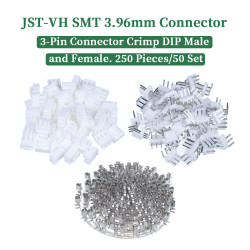 JST VH SMT 3.96 mm 3-Pin Connector Kit