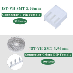 JST VH SMT 3.96 mm 3-Pin Connector Kit