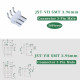 JST VH SMT 3.96 mm 3-Pin Connector Kit JST VH SMT 3.96 mm 3-Pin Connector Kit