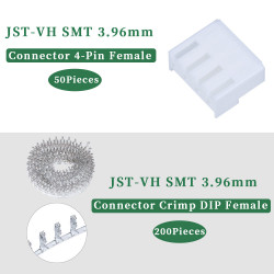 JST VH SMT 3.96 mm 4-Pin Connector Kit