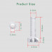 M2.5 * 10 mm PC Clear Acrylic Screw and Nut Kit
