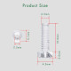 M2.5 * 10 mm PC Clear Acrylic Screw and Nut Kit