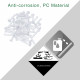M2.5 * 12 mm PC Clear Acrylic Screw and Nut Kit M2.5 * 12 mm PC Clear Acrylic Screw and Nut Kit