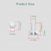 M2.5 * 4 mm PC Clear Acrylic Screw and Nut Kit M2.5 * 4 mm PC Clear Acrylic Screw and Nut Kit