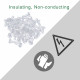 M2.5 * 5 mm PC Clear Acrylic Screw and Nut Kit M2.5 * 5 mm PC Clear Acrylic Screw and Nut Kit