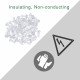 M2.5 * 6 mm PC Clear Acrylic Screw and Nut Kit M2.5 * 6 mm PC Clear Acrylic Screw and Nut Kit