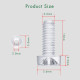 M3 * 10 mm PC Clear Acrylic Screw and Nut Kit