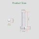 M3 * 15 mm PC Clear Acrylic Screw and Nut Kit