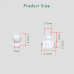 M3 * 3 mm PC Clear Acrylic Screw and Nut Kit M3 * 3 mm PC Clear Acrylic Screw and Nut Kit