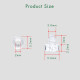 M3 * 3 mm PC Clear Acrylic Screw and Nut Kit