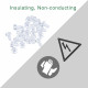 M3 * 5 mm PC Clear Acrylic Screw and Nut Kit M3 * 5 mm PC Clear Acrylic Screw and Nut Kit