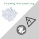 M3 * 6 mm PC Clear Acrylic Screw and Nut Kit M3 * 6 mm PC Clear Acrylic Screw and Nut Kit