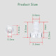 M3 * 6 mm PC Clear Acrylic Screw and Nut Kit M3 * 6 mm PC Clear Acrylic Screw and Nut Kit