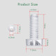M4 * 10 mm PC Clear Acrylic Screw and Nut Kit M4 * 10 mm PC Clear Acrylic Screw and Nut Kit