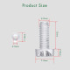 M4 * 12 mm PC Clear Acrylic Screw and Nut Kit M4 * 12 mm PC Clear Acrylic Screw and Nut Kit
