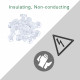 M4 * 4 mm PC Clear Acrylic Screw and Nut Kit M4 * 4 mm PC Clear Acrylic Screw and Nut Kit