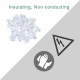 M4 * 6 mm PC Clear Acrylic Screw and Nut Kit M4 * 6 mm PC Clear Acrylic Screw and Nut Kit