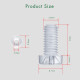 M5 * 10 mm PC Clear Acrylic Screw and Nut Kit