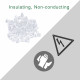 M5 * 10 mm PC Clear Acrylic Screw and Nut Kit M5 * 10 mm PC Clear Acrylic Screw and Nut Kit