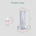M5 * 12 mm PC Clear Acrylic Screw and Nut Kit M5 * 12 mm PC Clear Acrylic Screw and Nut Kit