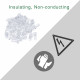 M5 * 12 mm PC Clear Acrylic Screw and Nut Kit M5 * 12 mm PC Clear Acrylic Screw and Nut Kit