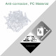 M5 * 20 mm PC Clear Acrylic Screw and Nut Kit M5 * 20 mm PC Clear Acrylic Screw and Nut Kit