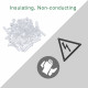 M5 * 20 mm PC Clear Acrylic Screw and Nut Kit M5 * 20 mm PC Clear Acrylic Screw and Nut Kit