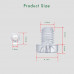 M5 * 6 mm PC Clear Acrylic Screw and Nut Kit