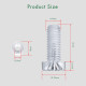 M6 * 12 mm PC Clear Acrylic Screw and Nut Kit