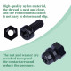 M2.5 * 6 mm Black Nylon Screws and Nuts Kit with Washers M2.5 * 6 mm Black Nylon Screws and Nuts Kit with Washers