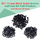 M5 * 15 mm Black Nylon Screws and Nuts Kit with Washers