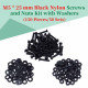 M5 * 25 mm Black Nylon Screws and Nuts Kit with Washers M5 * 25 mm Black Nylon Screws and Nuts Kit with Washers