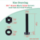 M5 * 40 mm Black Nylon Screws and Nuts Kit with Washers M5 * 40 mm Black Nylon Screws and Nuts Kit with Washers