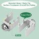 PCB Side Horizontal Type Soldering Terminals and M4 * 6 Phillips Screw with Square Spacer Kit PCB Side Horizontal Type Soldering Terminals and M4 * 6 Phillips Screw with Square Spacer Kit