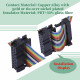 2.0 mm 2*8 Double Row 16 Pin IDC Rectangular Socket Connector FC Flat Female Terminal 3 Piece Set 2.0 mm 2*8 Double Row 16 Pin IDC Rectangular Socket Connector FC Flat Female Terminal 3 Piece Set