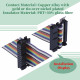 2.0 mm 2*12 Double Row 24 Pin IDC Rectangular Socket Connector FC Flat Female Terminal 3 Piece Set